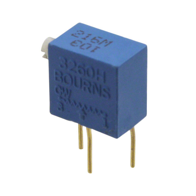 3260H-1-102【TRIMMER 1K OHM 0.25W PC PIN SIDE】