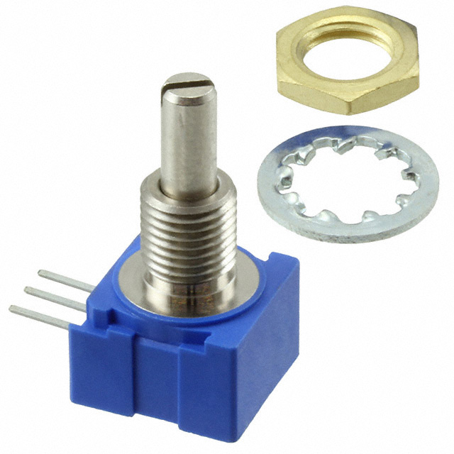 51UAD-T16-D15L【POT 10K OHM 1/4W PLASTIC LOG】