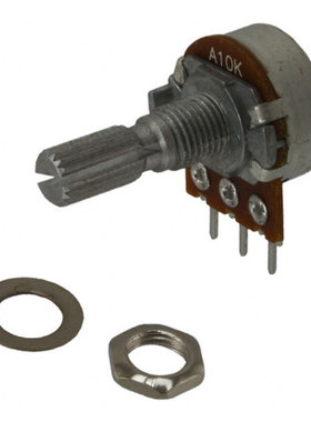 P160KN-0QC20A10K【POT 10K OHM 1/10W PLASTIC LOG】