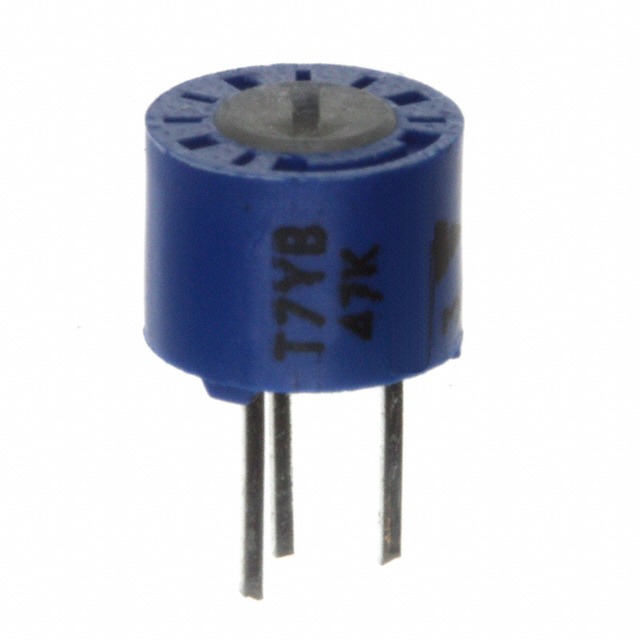 T7YB473MB40【TRIMMER 47K OHM 0.5W PC PIN TOP】