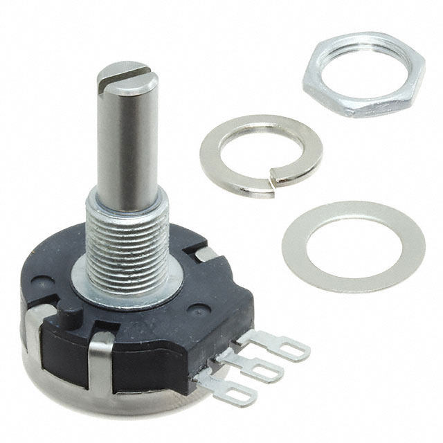 PDF241-S425S-103B0【POT 10K OHM 1/2W CARBON LINEAR】