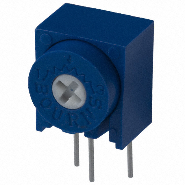 3339W-1-102LF【TRIMMER 1K OHM 0.5W PC PIN SIDE】
