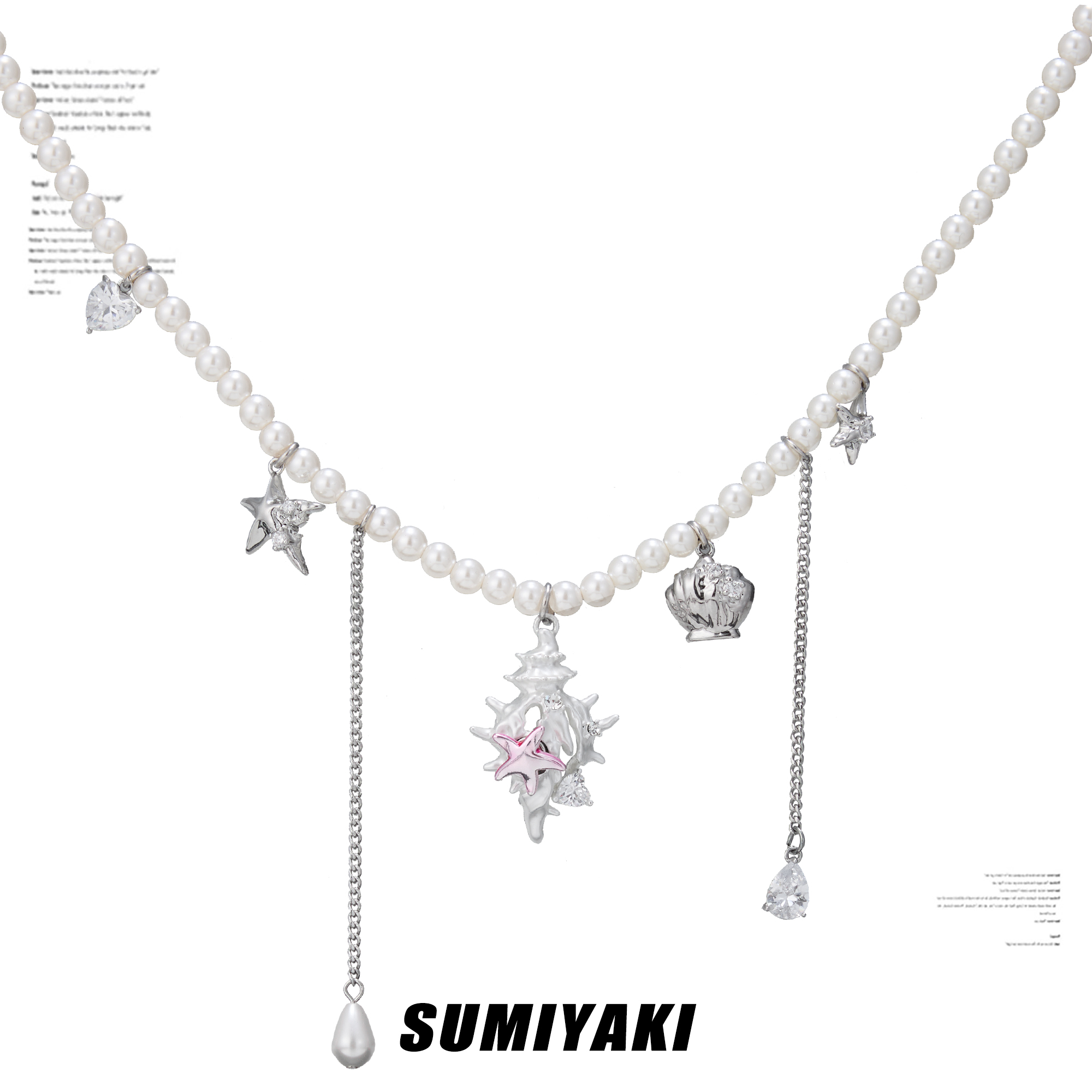 SUMIYAKI Coconut Girl丨海洋派对 海螺珍珠项链