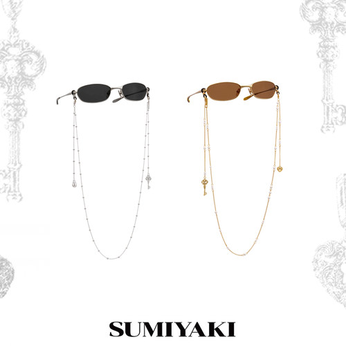 SUMIYAKI爱锁芯挂脖眼镜链轻奢