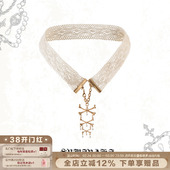 SUMIYAKI 蝶骨·共生系列蕾丝复古风项链小众轻奢高级choker女