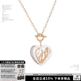 SUMIYAKI 爱心OT扣毛衣链 不知道搭什么时候选它