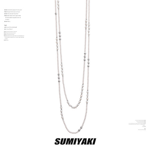 SUMIYAKI叠戴利器长款珍珠项链