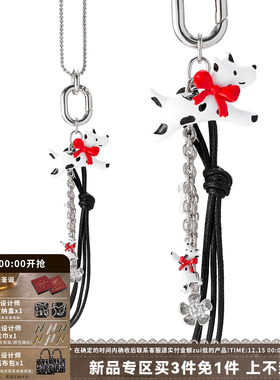 奔赴小狗斑点狗多戴法长款项链