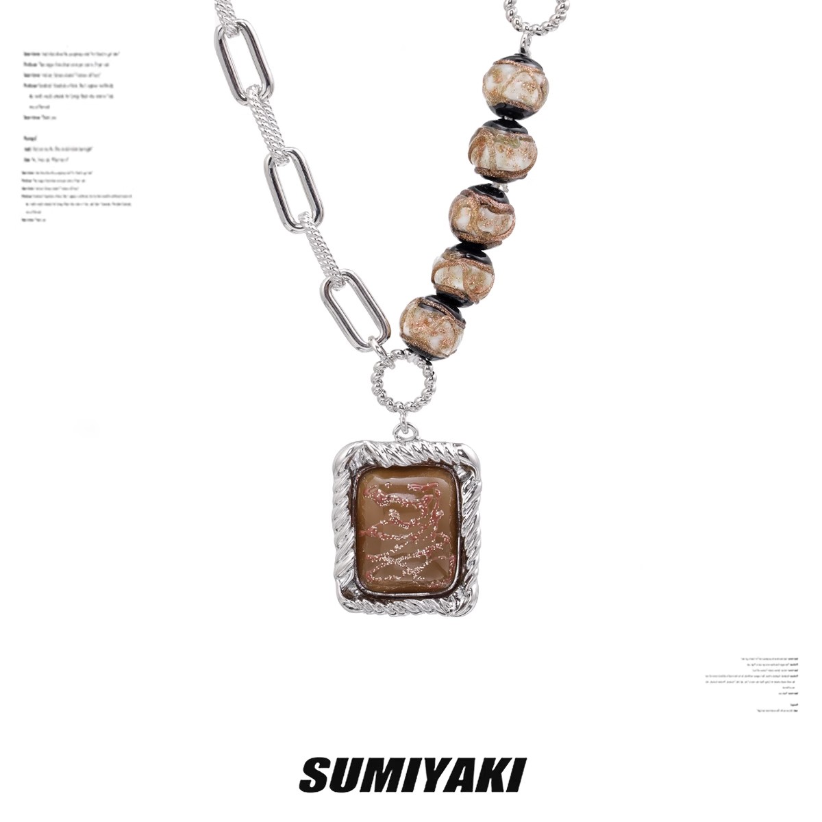 SUMIYAKI复古加州辣妹项链