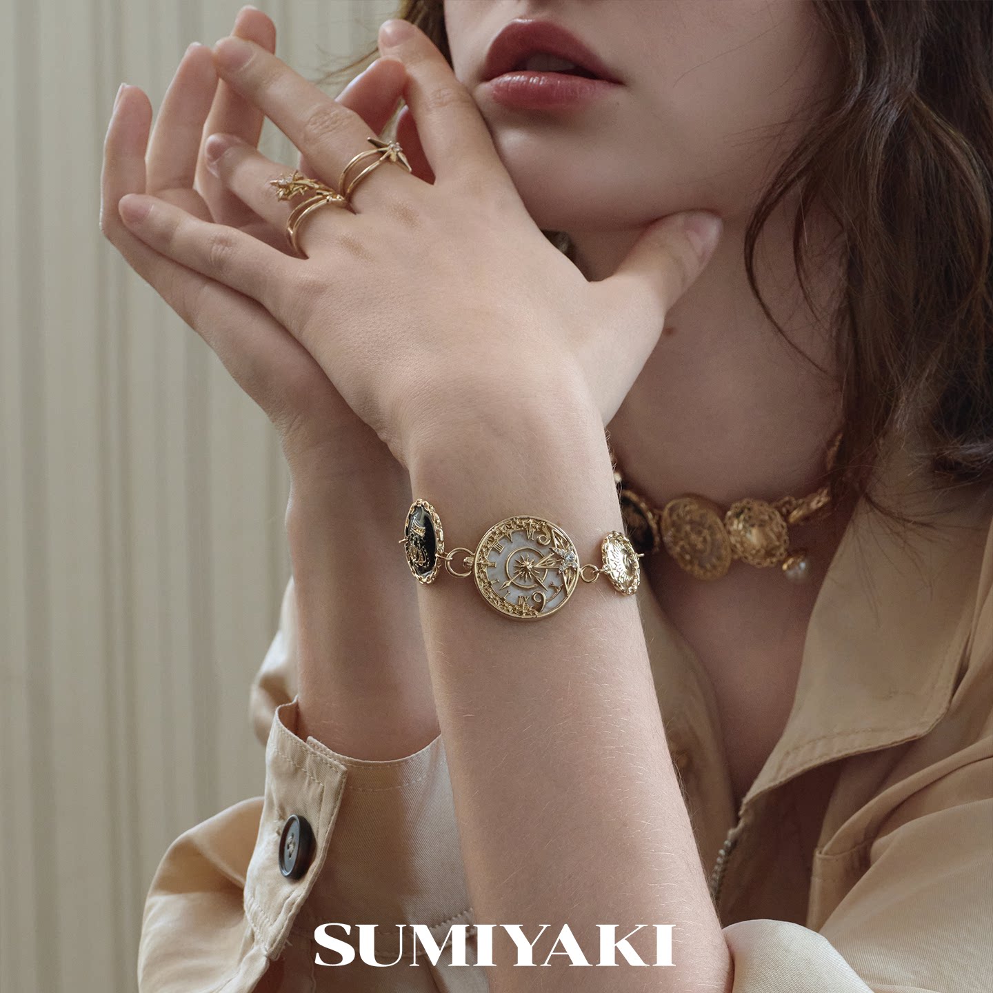 SUMIYAKI宿命系列复古轻奢手链图片