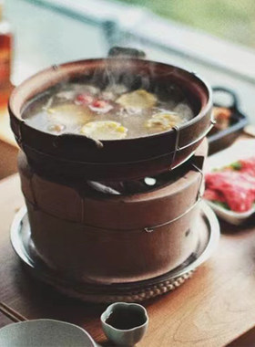 碳炉子港式木炭陶土家用
