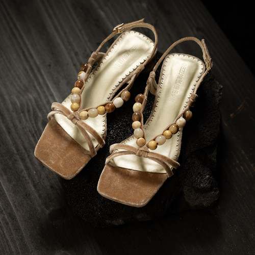 2025新品「岩语」原创艺术感凉鞋