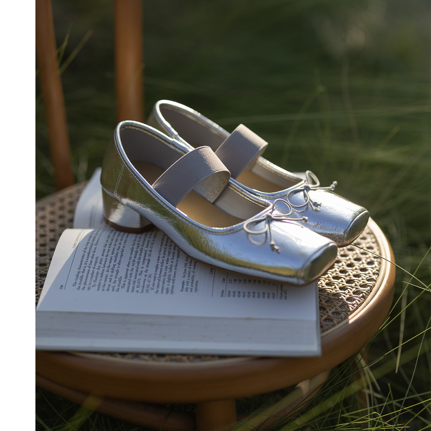 2025新品「星际芭蕾」银色单鞋