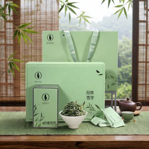 独立小泡装阳羡雪芽绿茶前龙