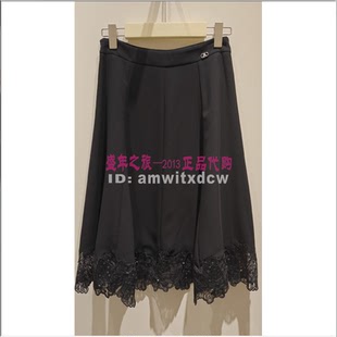 Koradior珂莱蒂尔半身裙KW03109W0专柜正品春夏半裙显瘦原2487