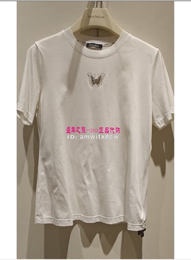 Koradior珂莱蒂尔上衣KM02714V1正品夏新款小衫T恤KM02736T6原987