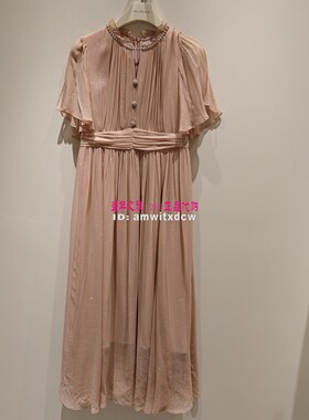 Koradior珂莱蒂尔KF12158A1丝绸连衣裙专柜正品夏款长裙原5287