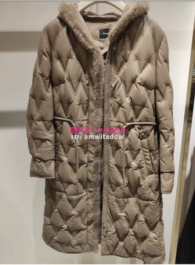 Koradior珂莱蒂尔皮衣正品冬KP00224W0皮羽绒服KP00225E2原11800