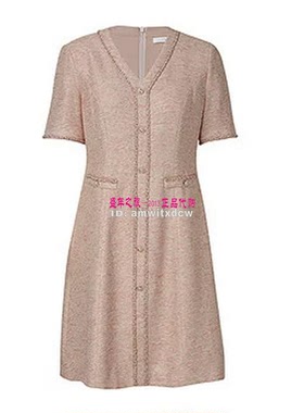 NAERSI娜尔思NF08733W0连衣裙专柜正品NF08555A1直筒裙原4590