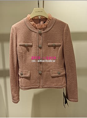 Koradior珂莱蒂尔专柜正品秋冬季新款上衣外衣KD04376A4原3687