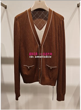 NAERSI娜尔思针织衫NZ03980E3专柜正品春秋季新款上衣原2790