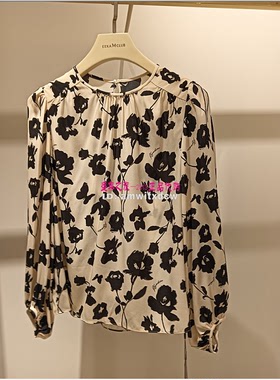 Koradior珂莱蒂尔正品春KD04463D1桑蚕丝套头衫KD04457U2上衣2487