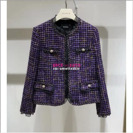 Koradior珂莱蒂尔KB00463S4专柜正品秋冬季新款短外套原3687