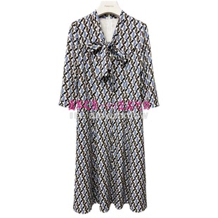 NAERSI娜尔思专柜正品2024春秋季新款透气连衣裙NF08359M2原4790