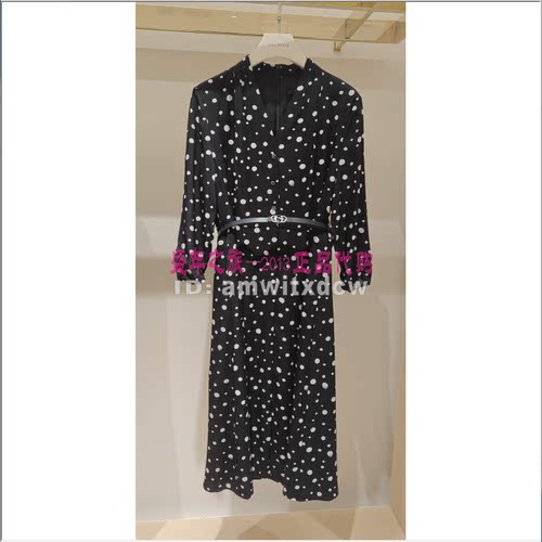 NAERSI娜尔思专柜正品春秋NF08438W0连衣裙NF08684A6原4590