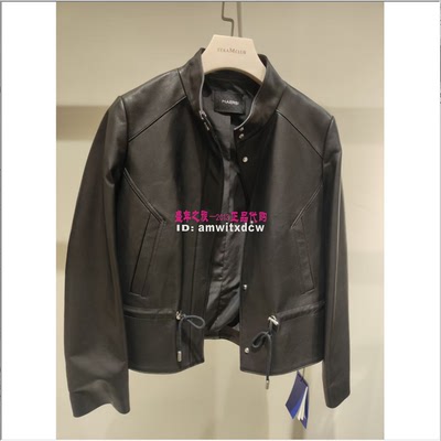 NAERSI娜尔思专柜正品秋季新款皮衣外套NP00209W0原5590