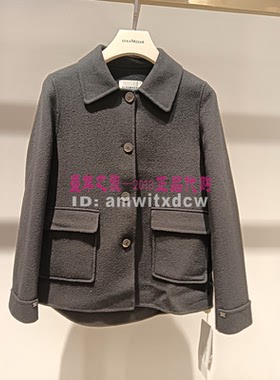 Koradior elsewhere珂思正品秋冬大衣绵羊毛外套EL00452W0原3289