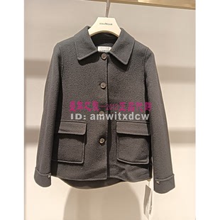 Koradior elsewhere珂思正品秋冬大衣绵羊毛外套EL00452W0原3289