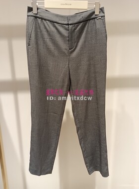 NAERSI娜尔思专柜正品夏亲肤休闲裤九分裤小脚裤NV02736X4原2190