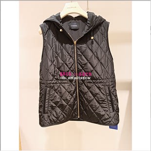 娜尔思专柜正品秋冬季新款马夹连帽外套马甲NH00708W0原2590