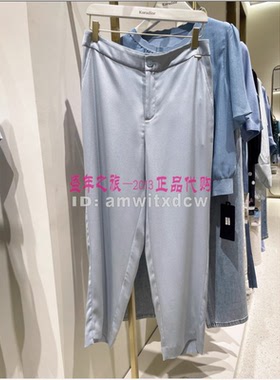 Koradior elsewhere珂思休闲裤EV02419M4正品夏季女裤EV02468V1