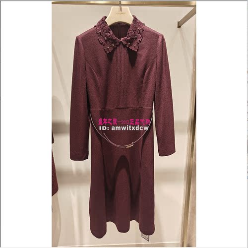 NAERSI娜尔思正品2026春秋中裙NF10932A4连衣裙NF11201W0原4590