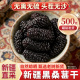 杨直二新疆桑葚干500g头茬大果无沙黑桑椹泡酒非野生官方旗舰店