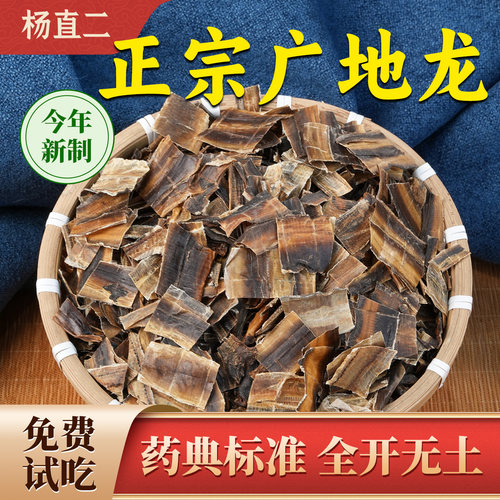 杨直二广地龙100克中药材精品