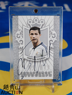 【越秀山卡价书】Sportking葡萄牙尤文皇马C罗纳尔多银版卡面签字