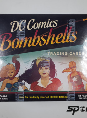 断货【动漫】DC Comics Bombshells炮火佳丽盒卡 保1手绘卡