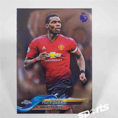 topps曼联博格巴基本尤文球星卡