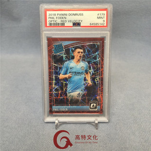 【越秀山卡价书】2018-19DONRUSS曼城福登50编optic红镭射折base