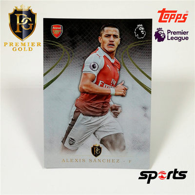 桑切斯(Alexis Sánchez)051#阿森纳-1617Topps英超球星卡曼联