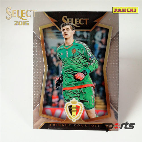 083#库尔图瓦(Courtois)-比利时/切尔西-Select2015足球球星卡