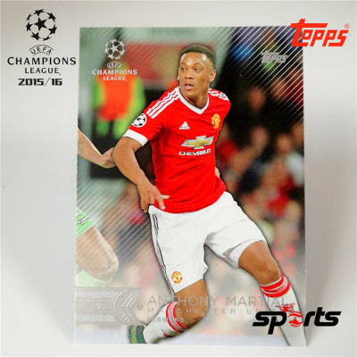 040#马夏尔-Martial-曼联-Topps欧冠1516赛季元年Base球星卡补齐