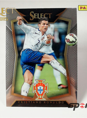 036#C罗(Cristiano Ronaldo)-葡萄牙/皇马-Select2015足球球星卡