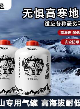 户外高山煤气罐便携式液化气
