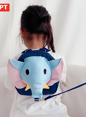 日本制Angel DEPT防走失包天使红恶魔防走失带牵引绳宝宝背包新款