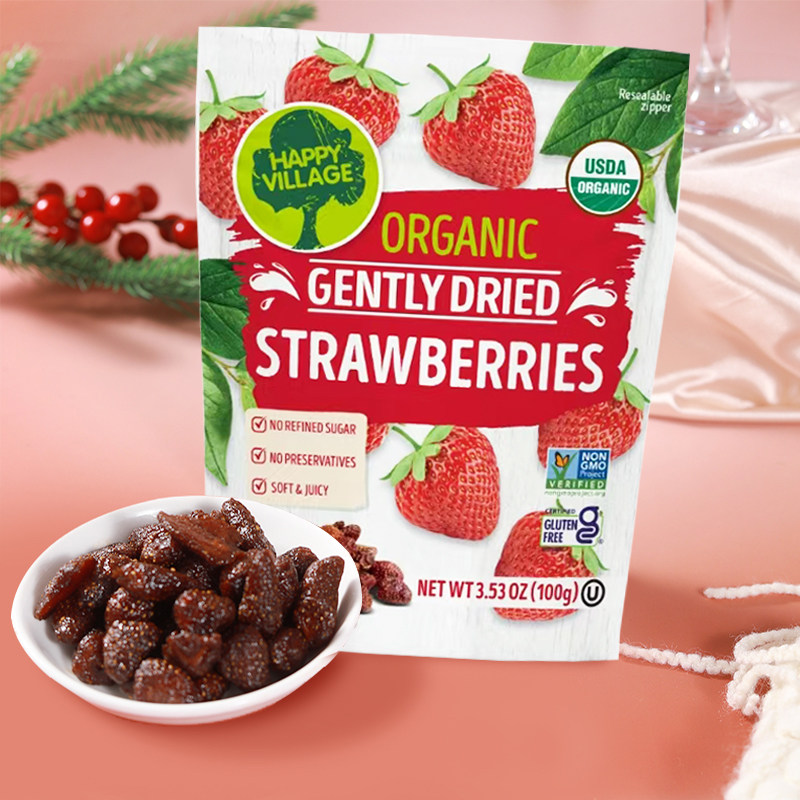 土耳其HappyVillage草莓干无花果干杏干去核即食有机天然孕妇零食,零食/坚果/特产,无花果干,淘宝优惠券,粉丝福利购,淘宝优惠卷