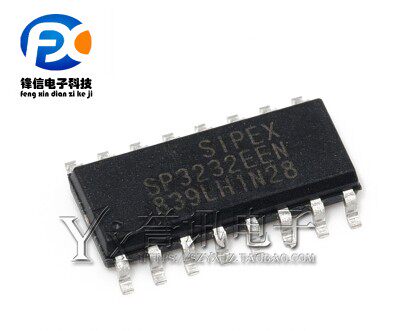 SP3232EEN-L/TR 原装进口SOP-16 SIPEX 收发器RS232 代MAX3232ESE